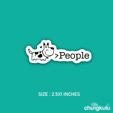 Dog People | Sticker