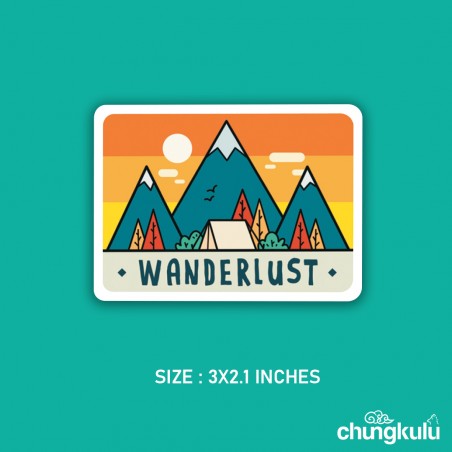 Wanderlust | Sticker