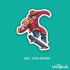 Chupa Skateboard | Sticker