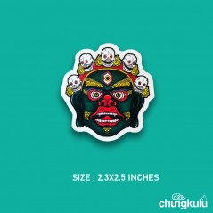 Green Cham Mask | Sticker