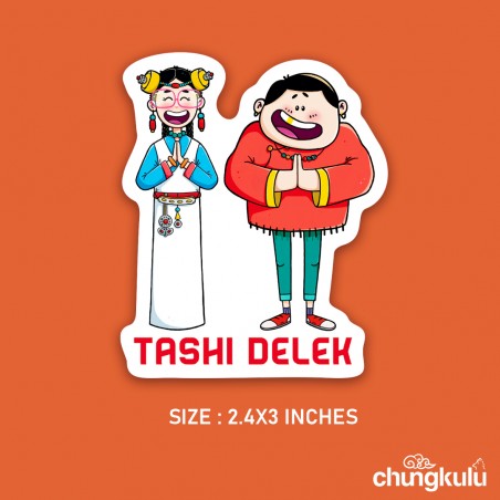 Tashi Delek | Fridge Magnet