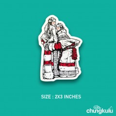 Two Girl in Chupa | Sticker