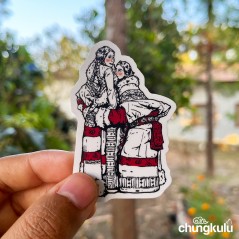 Two Girl in Chupa | Sticker