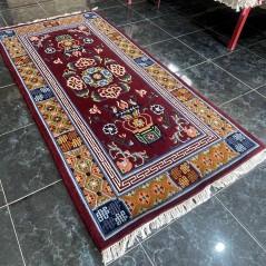 Tibetan Carpet (Maroon)