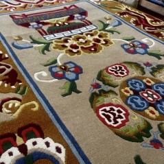 Tibetan Carpet (Snow Lion)