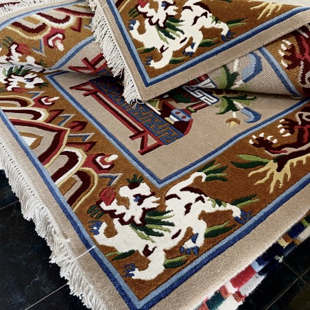 Tibetan Carpet (Snow Lion)