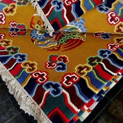 Tibetan Carpet Dragon(Yellow)